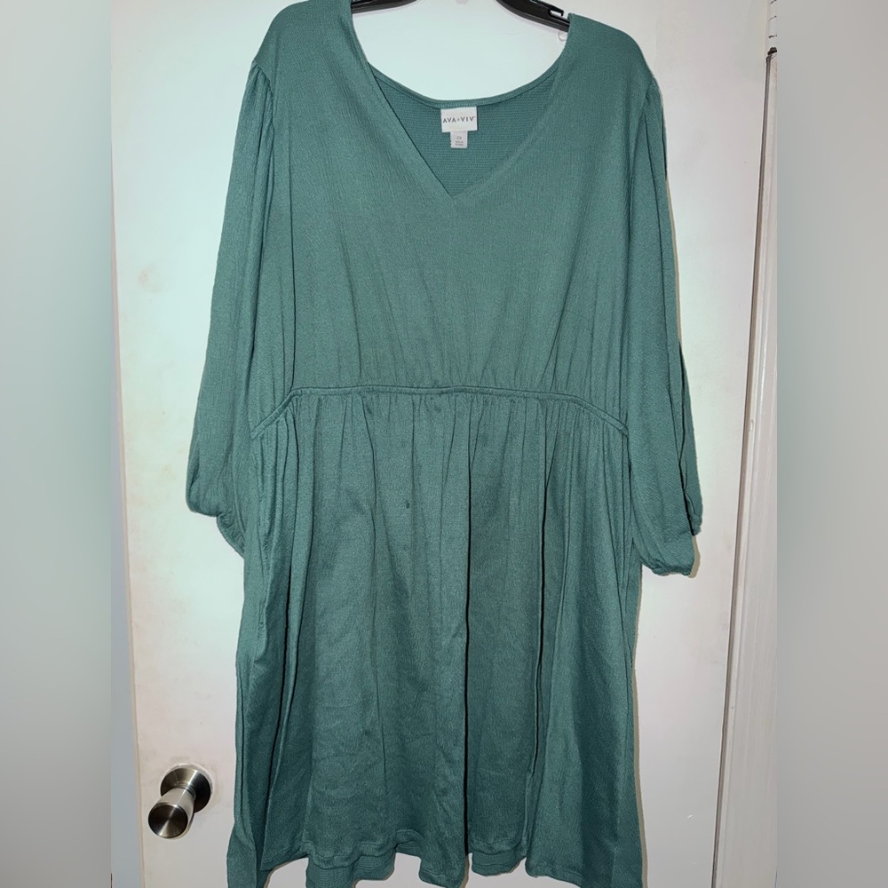 Ava & Viv Green Dress